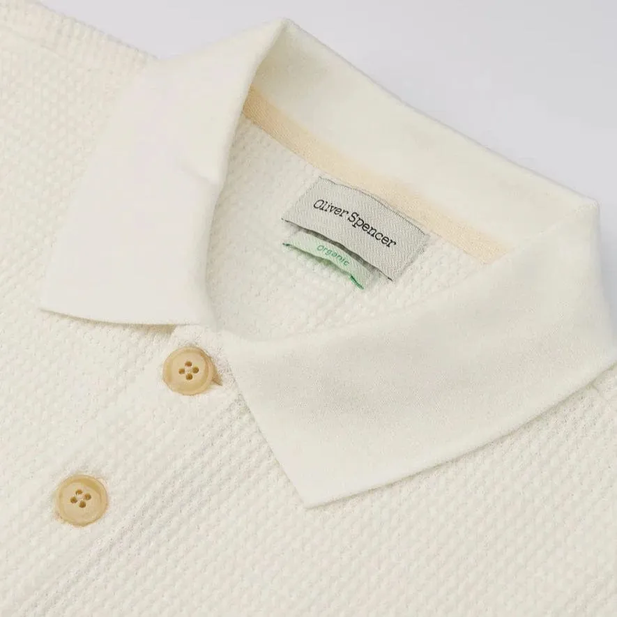 Oliver Spencer Tabley Polo Shirt Morval Cream