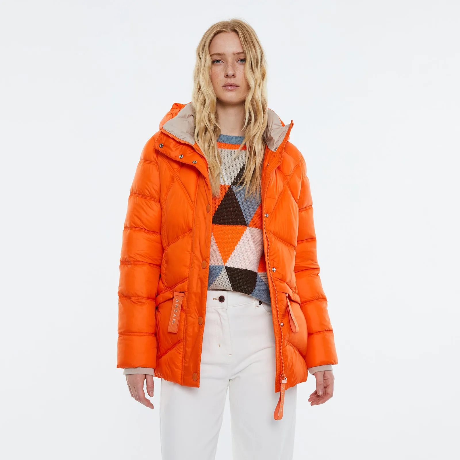 Padded Parka with Removable Hood