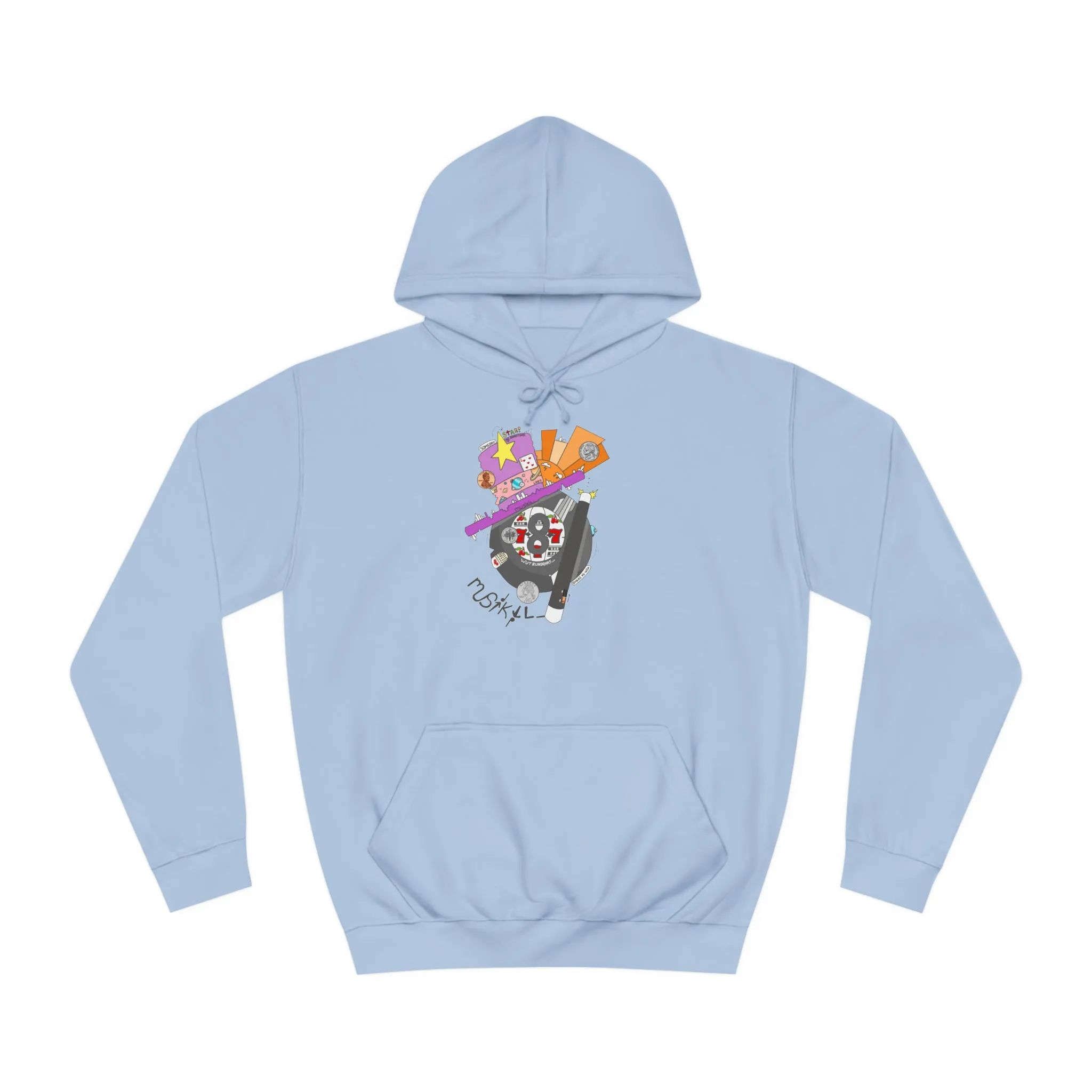 "MAGIC 8-BALL" Unisex College Hoodie