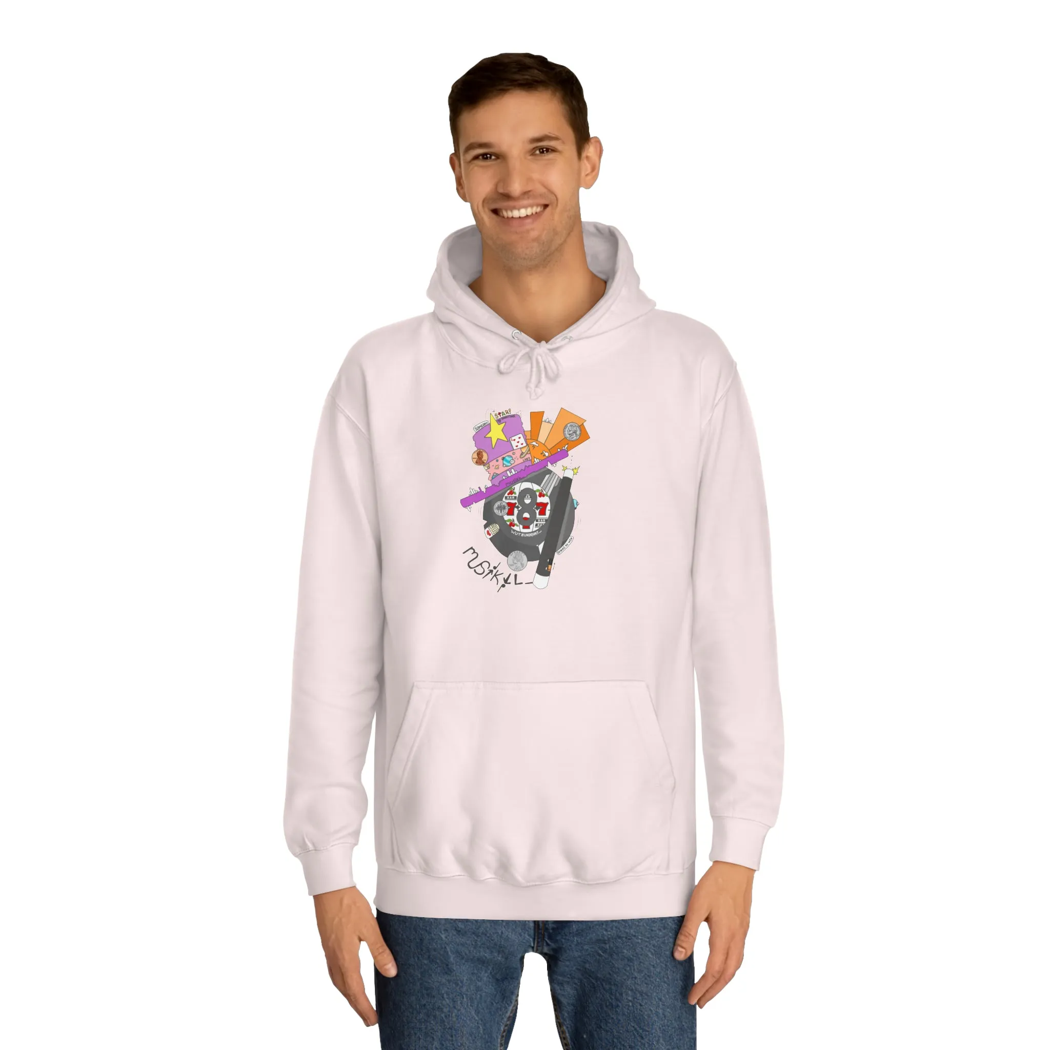 "MAGIC 8-BALL" Unisex College Hoodie