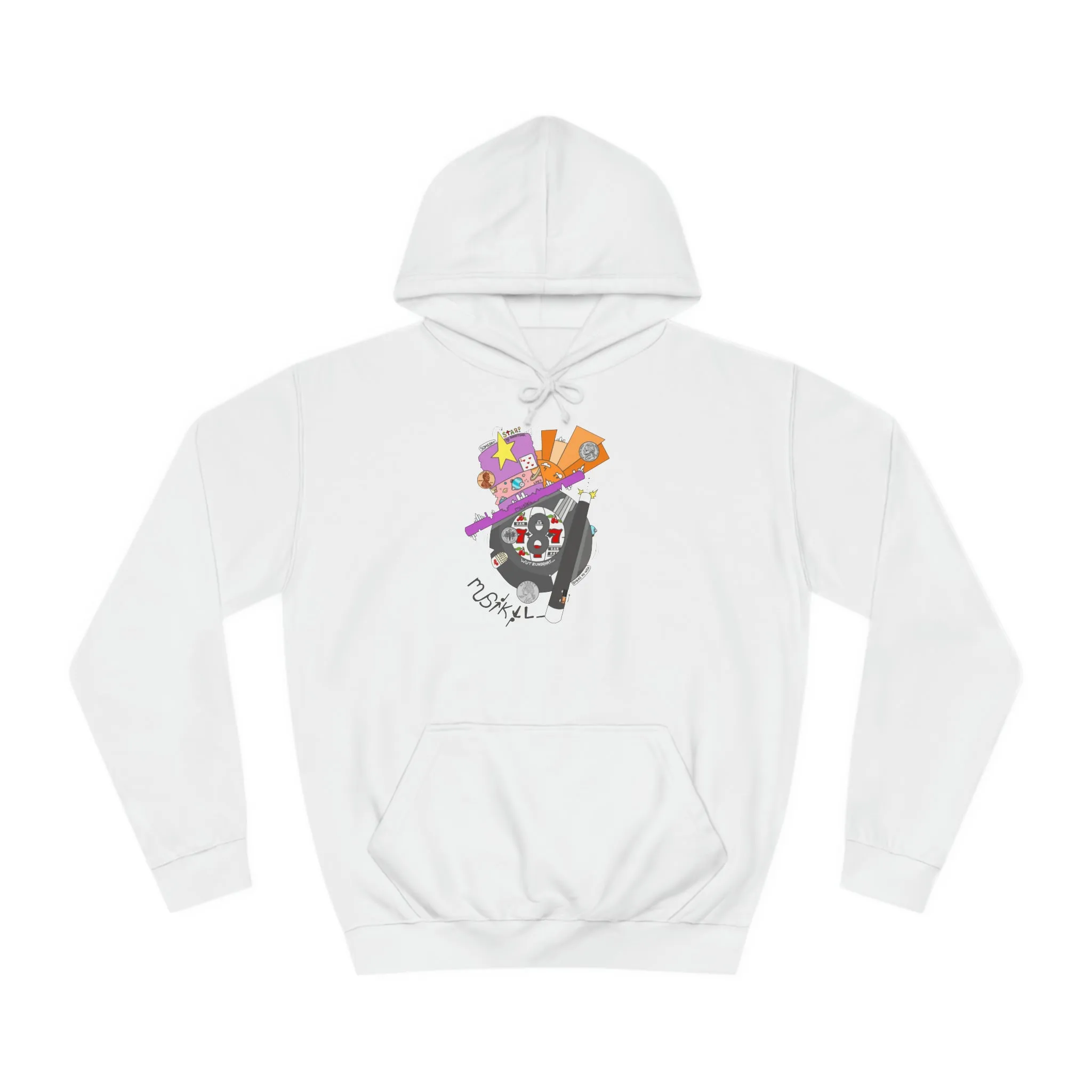 "MAGIC 8-BALL" Unisex College Hoodie
