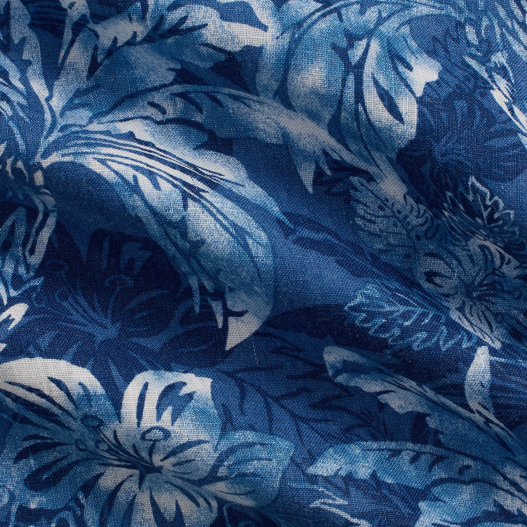 Ralph Lauren Mens Indigo palm shirt - Indigo