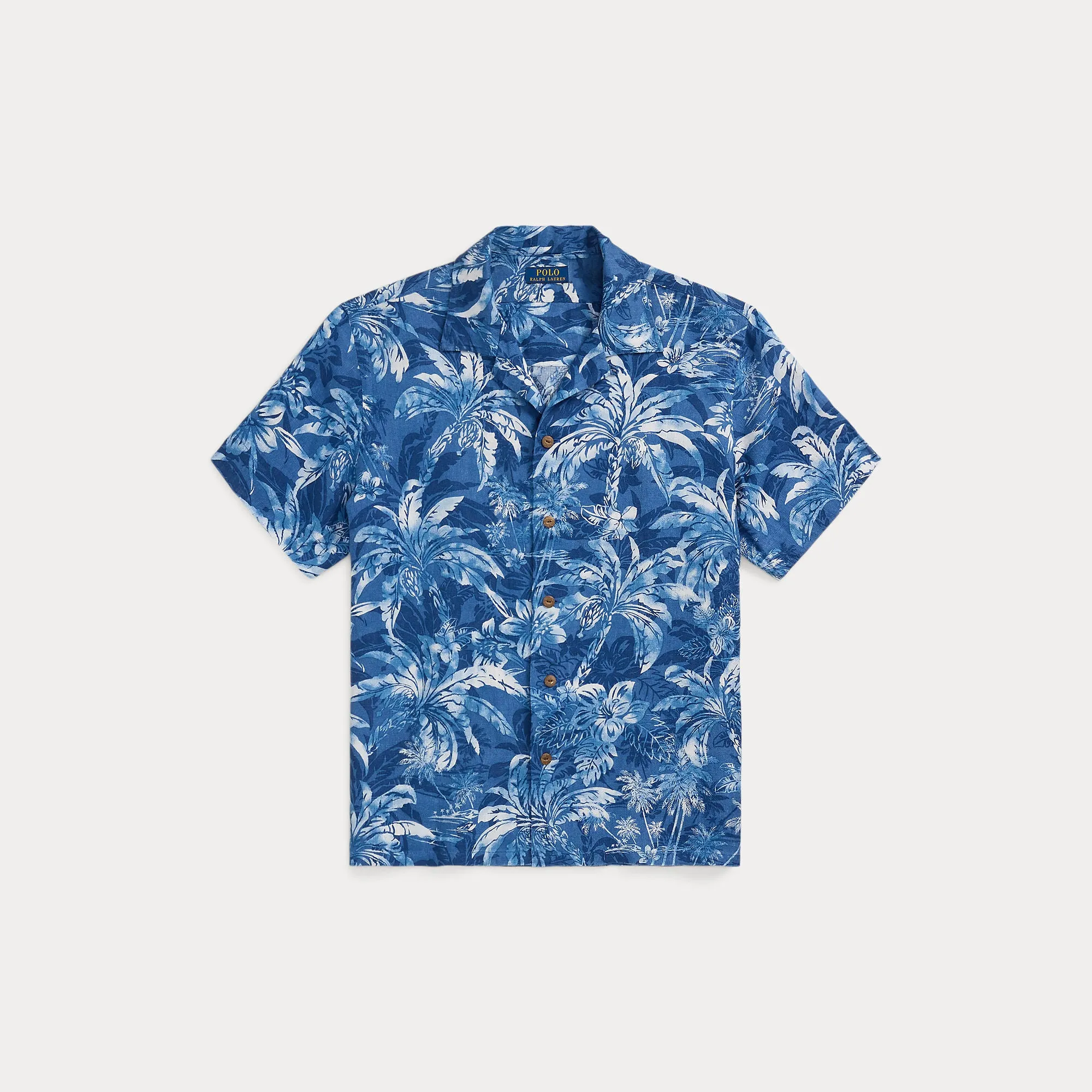 Ralph Lauren Mens Indigo palm shirt - Indigo
