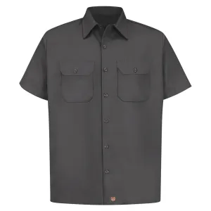 Red Kap Men's Utility Uniform Shirt ST62 - Charcoal