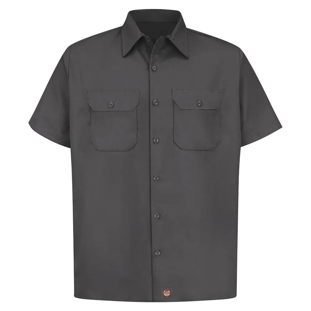 Red Kap Men's Utility Uniform Shirt ST62 - Charcoal