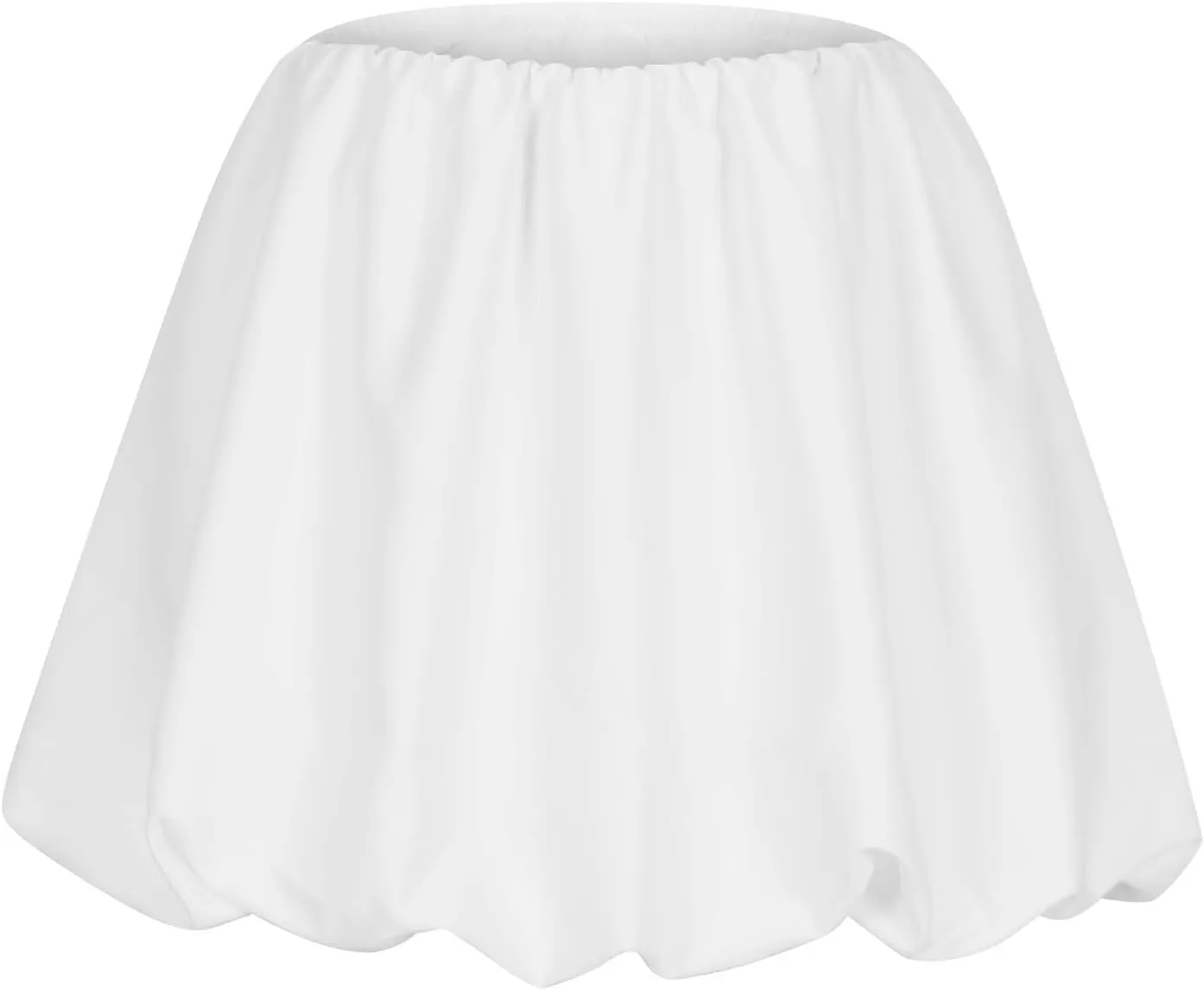 Skirts for Women Fashion Baggy Puff Skirt Summer Beach Short Mini Skirt Trending Elastic Waist Comfort Skater Skirt