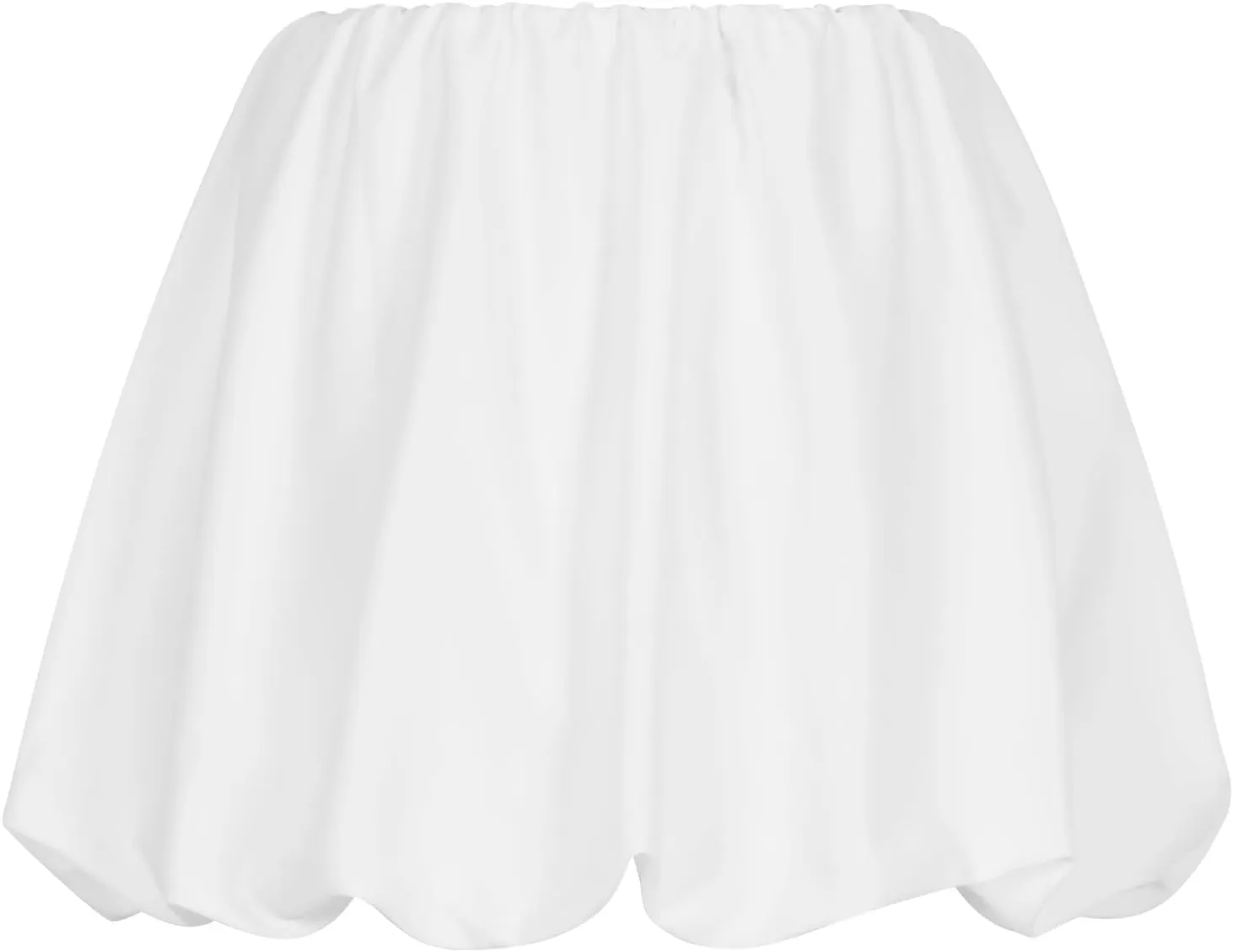 Skirts for Women Fashion Baggy Puff Skirt Summer Beach Short Mini Skirt Trending Elastic Waist Comfort Skater Skirt