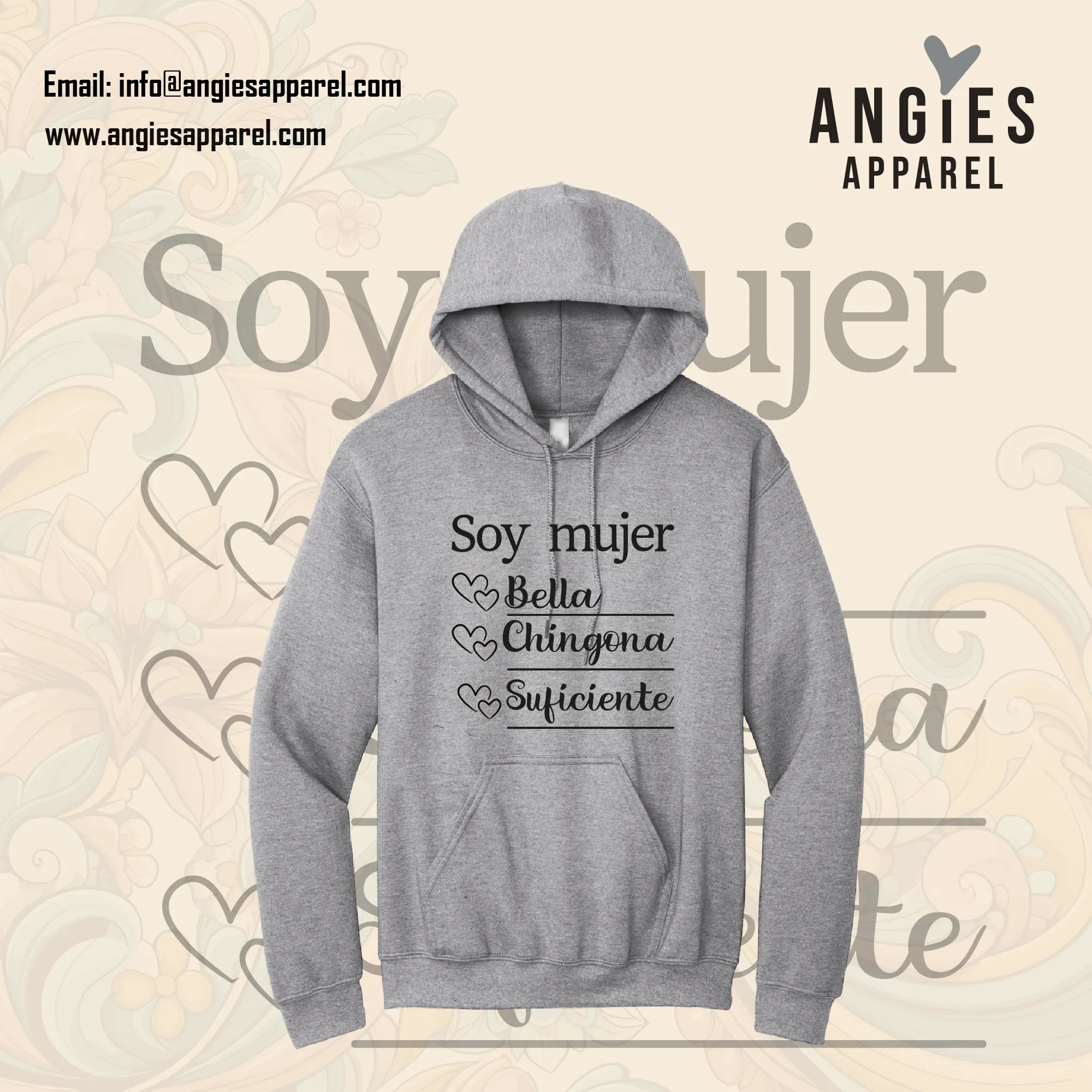 Soy Mujer Hoodie