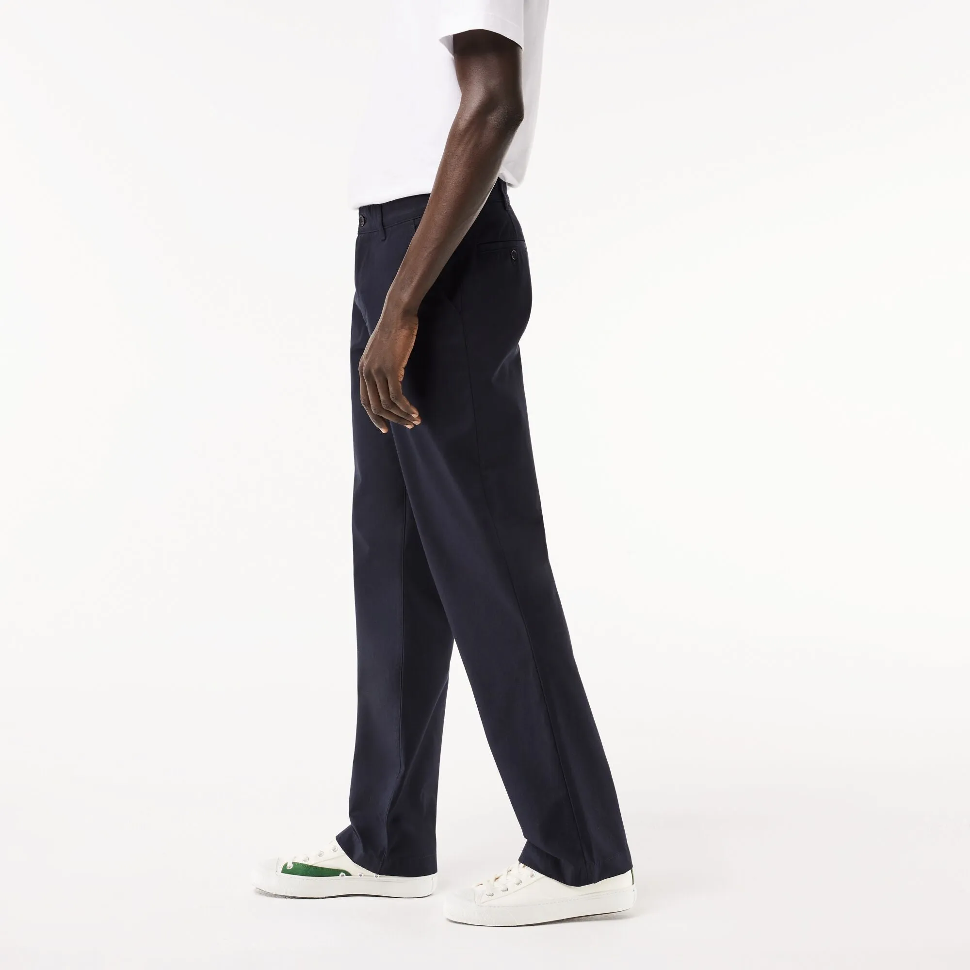 Straight Fit Cotton Twill Chinos  - HH7202