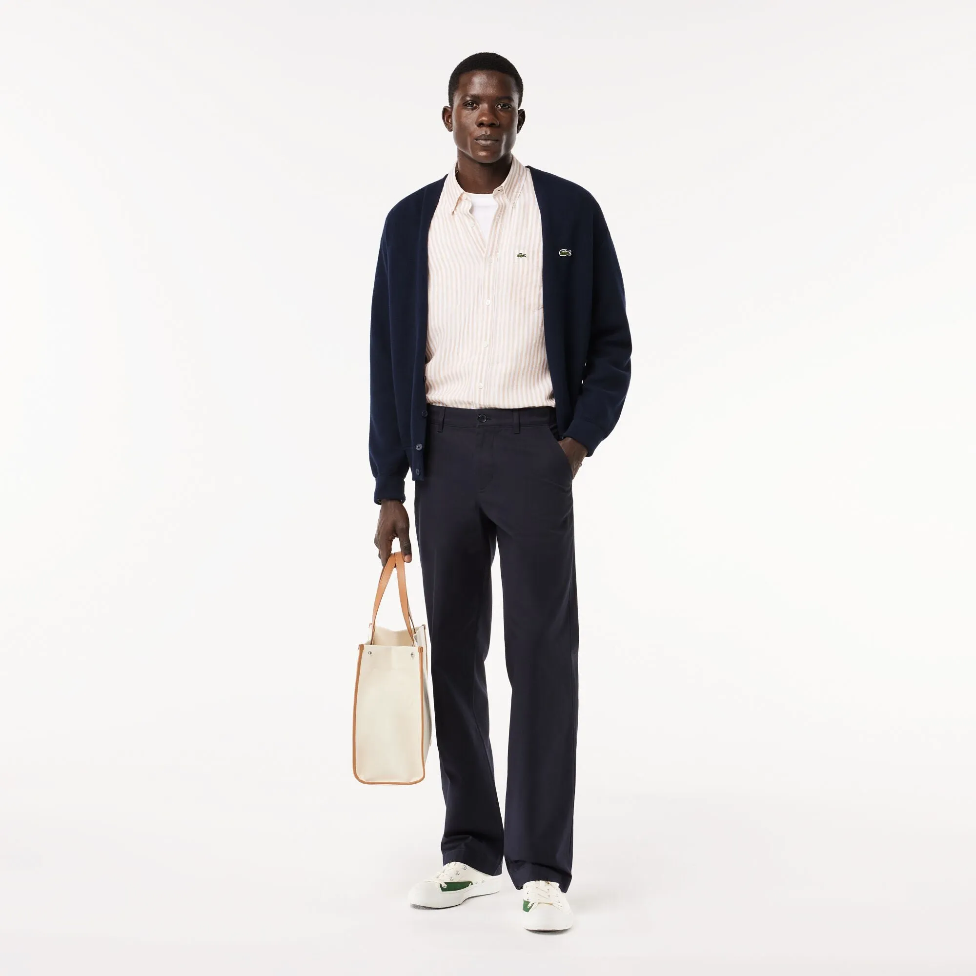 Straight Fit Cotton Twill Chinos  - HH7202