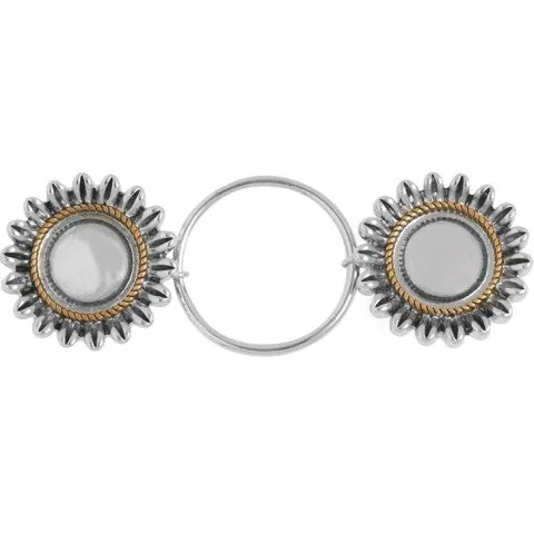 Sunflower Clip-On Fastener