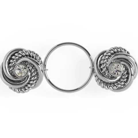 Swirl Clip-On Fastener