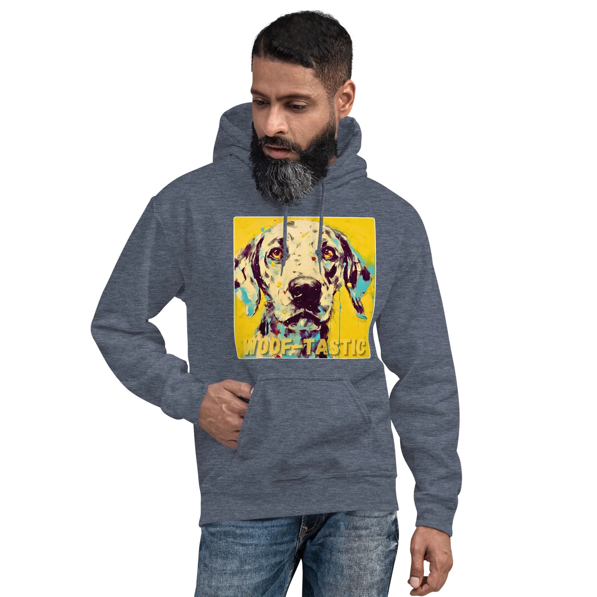 Unisex Hoodie Woof-tastic Dalmatian