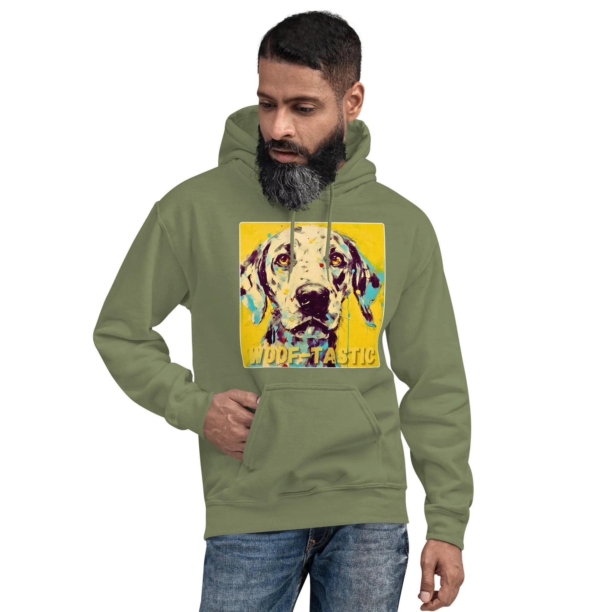 Unisex Hoodie Woof-tastic Dalmatian