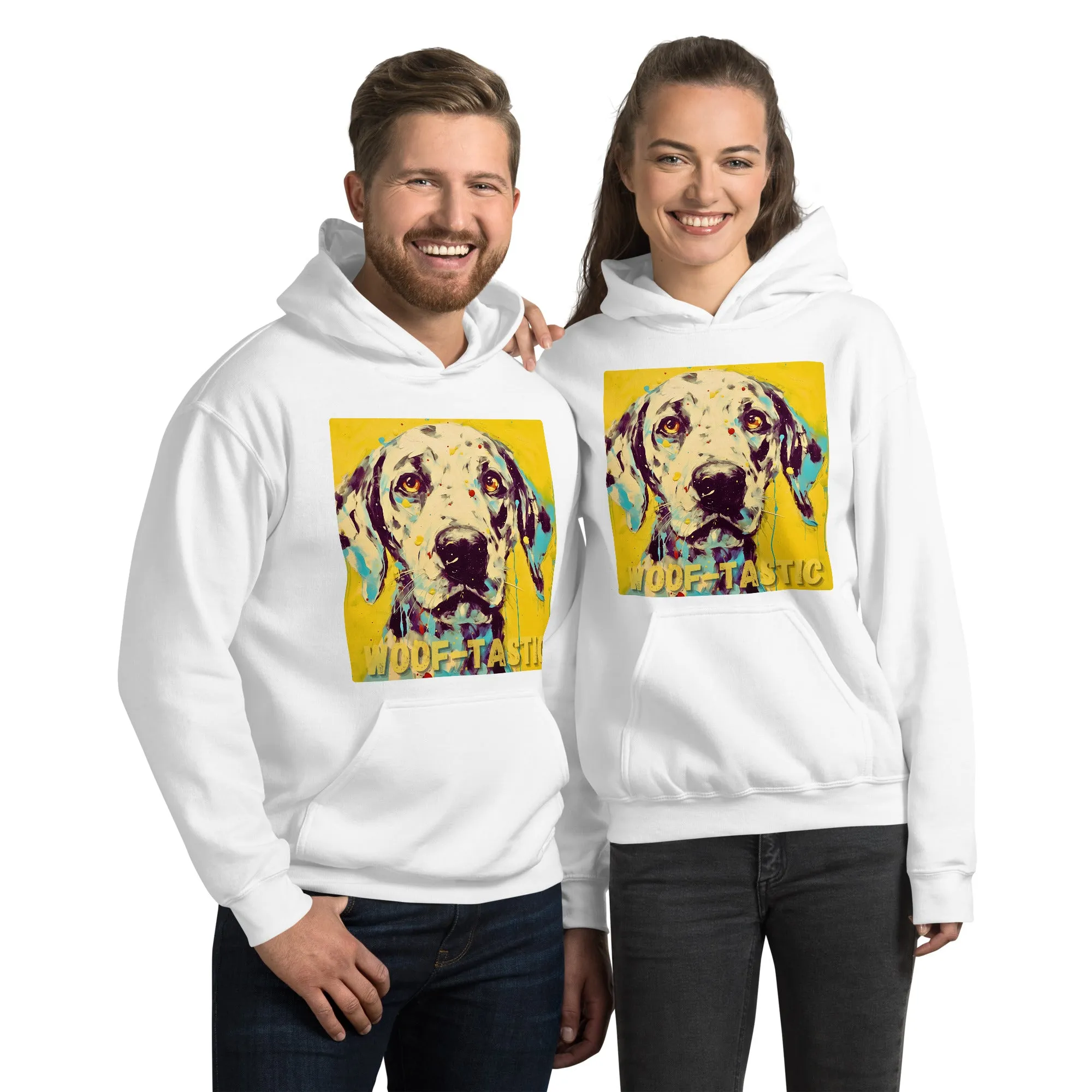Unisex Hoodie Woof-tastic Dalmatian