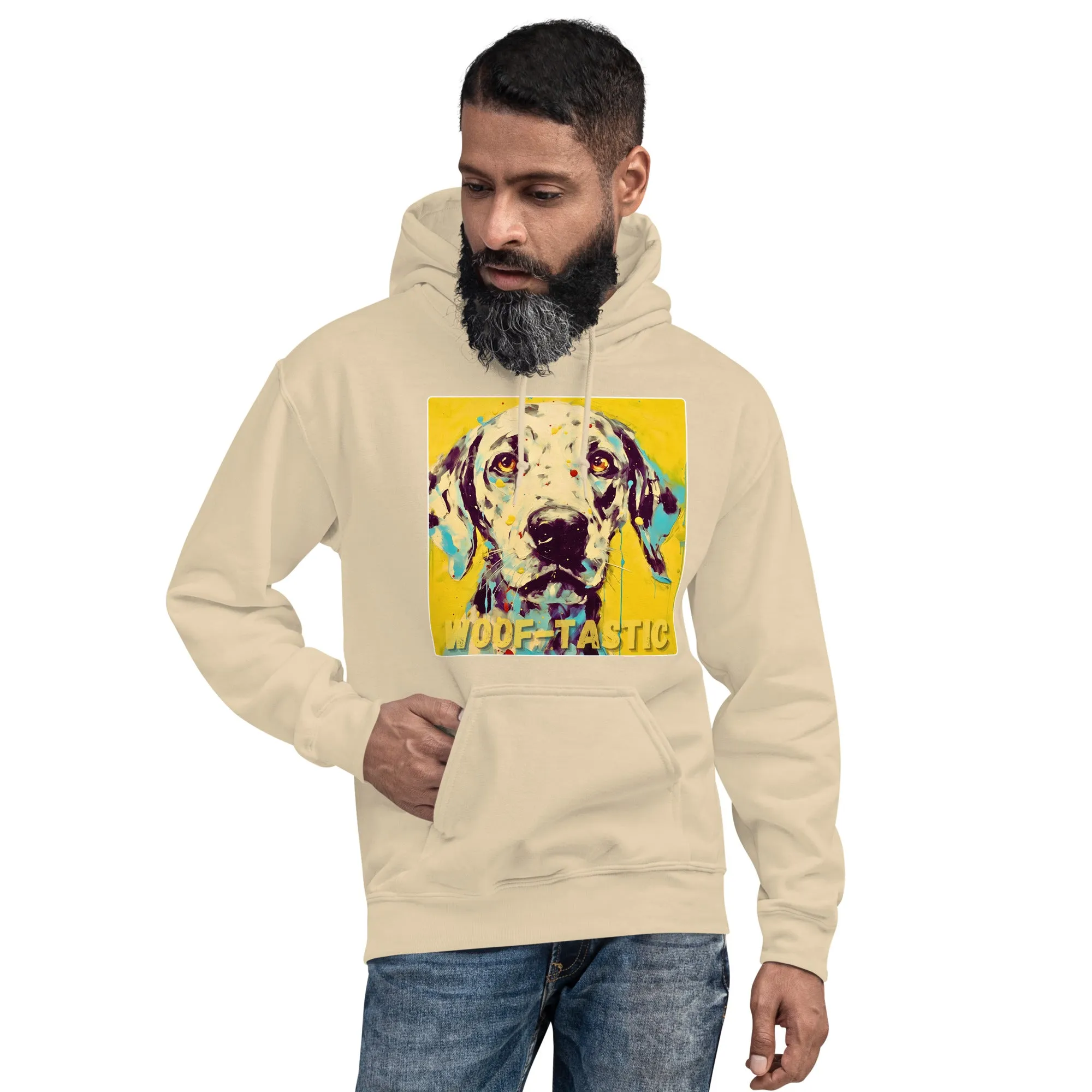 Unisex Hoodie Woof-tastic Dalmatian