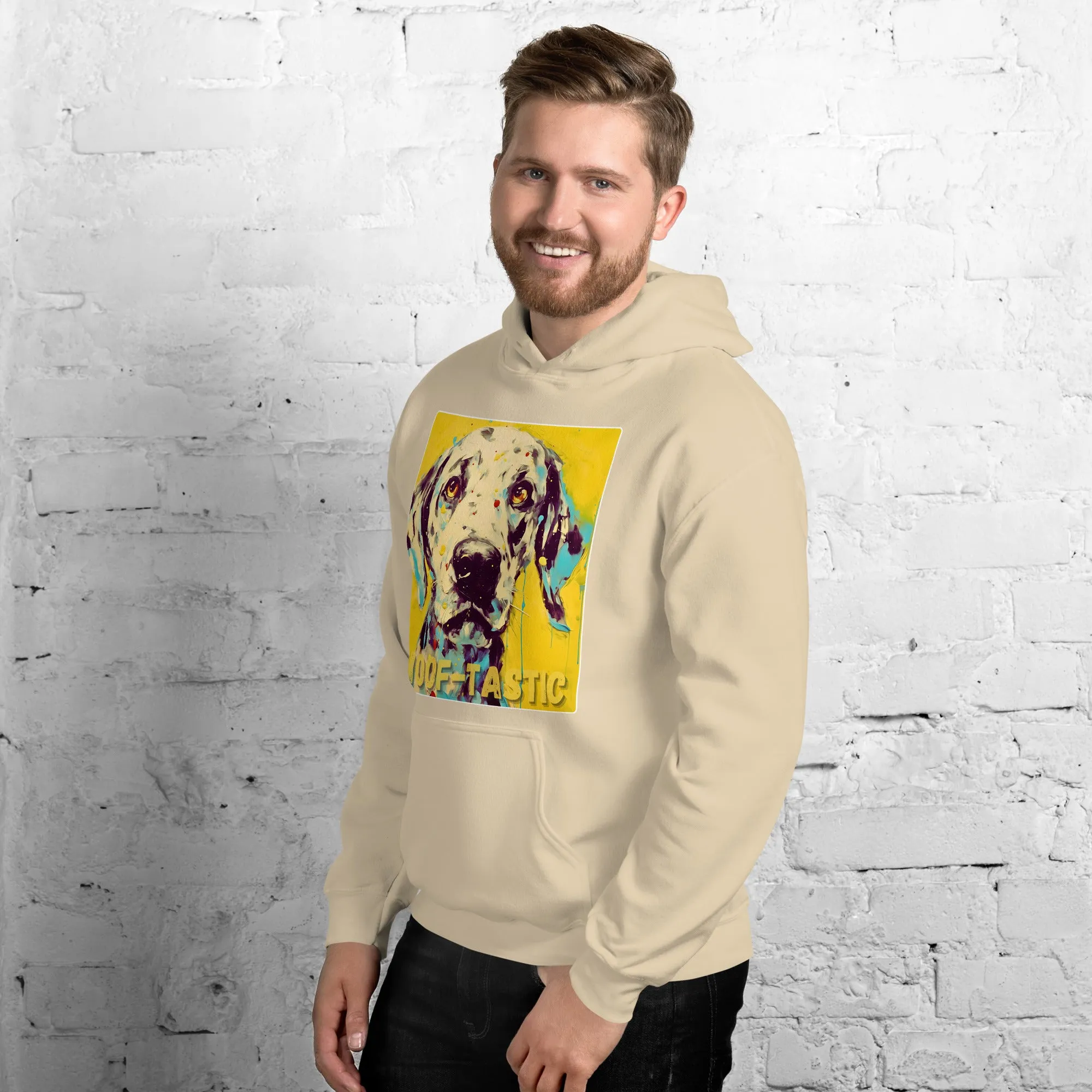 Unisex Hoodie Woof-tastic Dalmatian