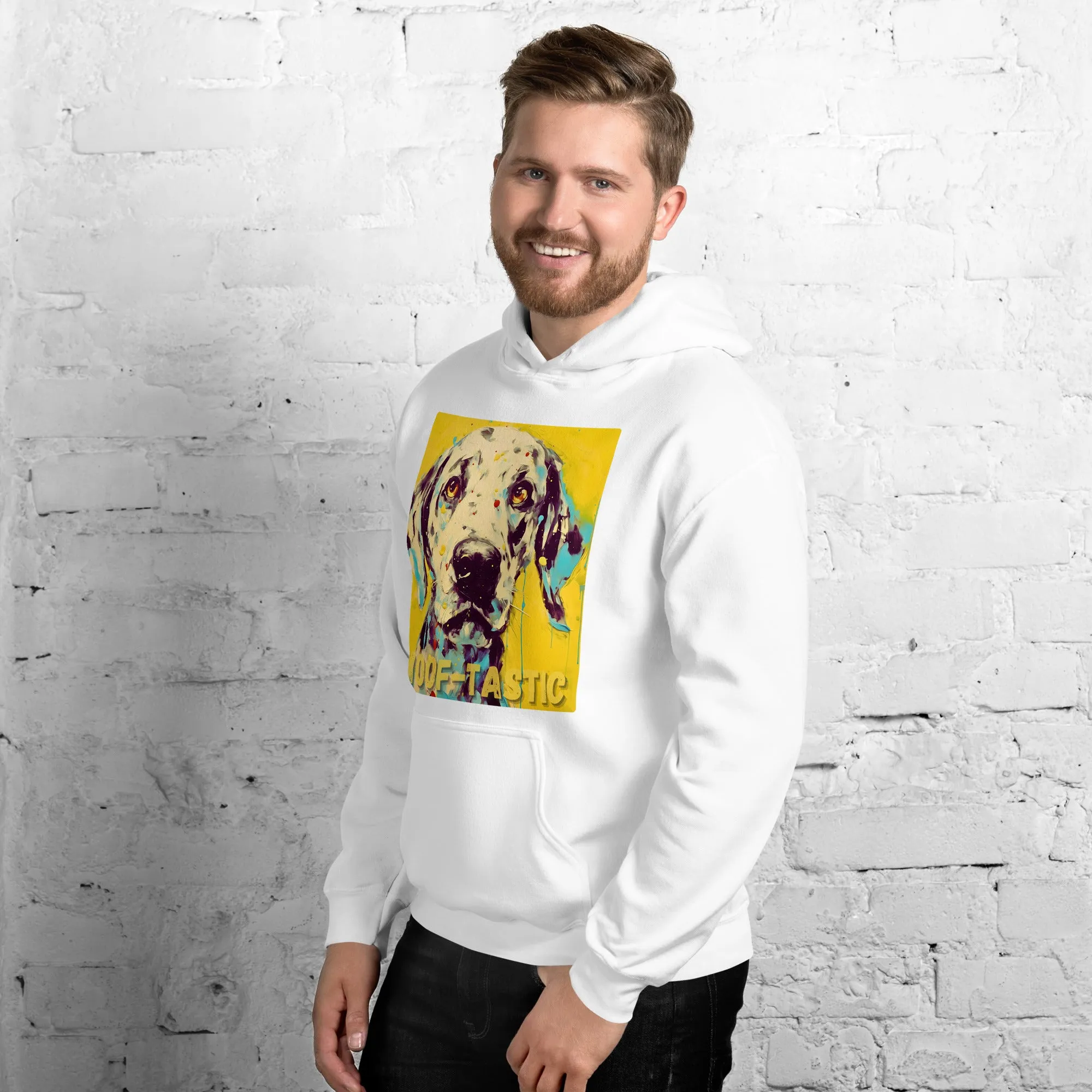 Unisex Hoodie Woof-tastic Dalmatian