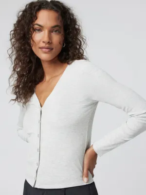 Vuori Long Sleeve Pose Cardigan