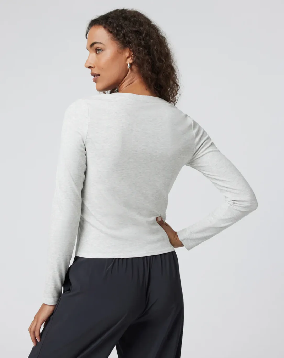 Vuori Long Sleeve Pose Cardigan