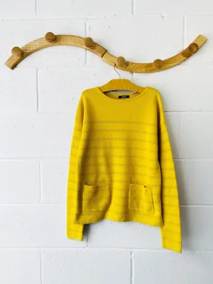 Yellow   Gold Striped Sweater, 12 years (152)