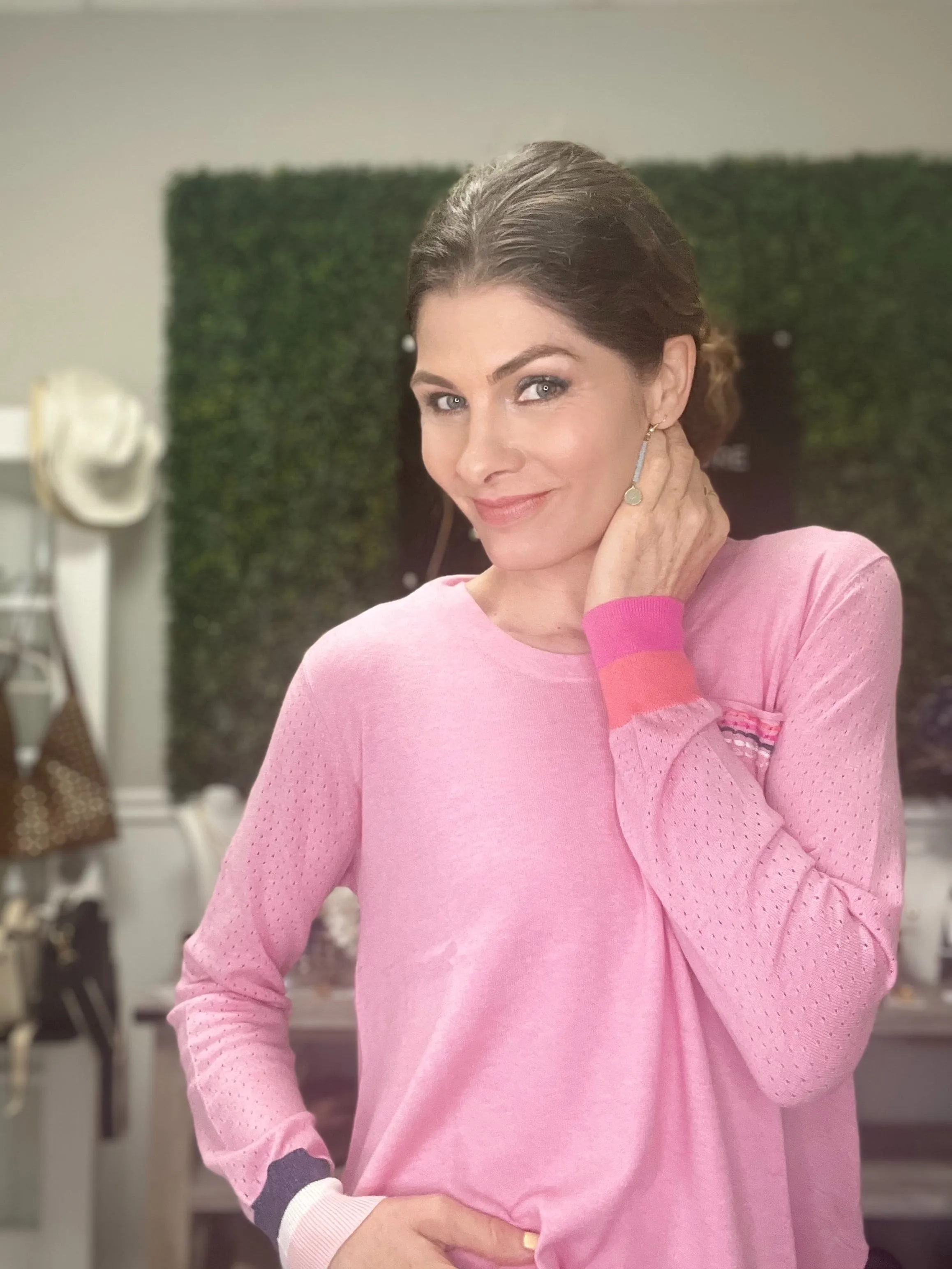 ZP Pocket Detail Lightweight Sweater